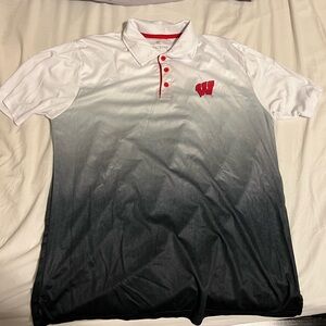 Wisconsin golf polo